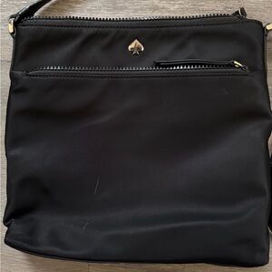 Kate Spade Black Nylon Crossbody Bag